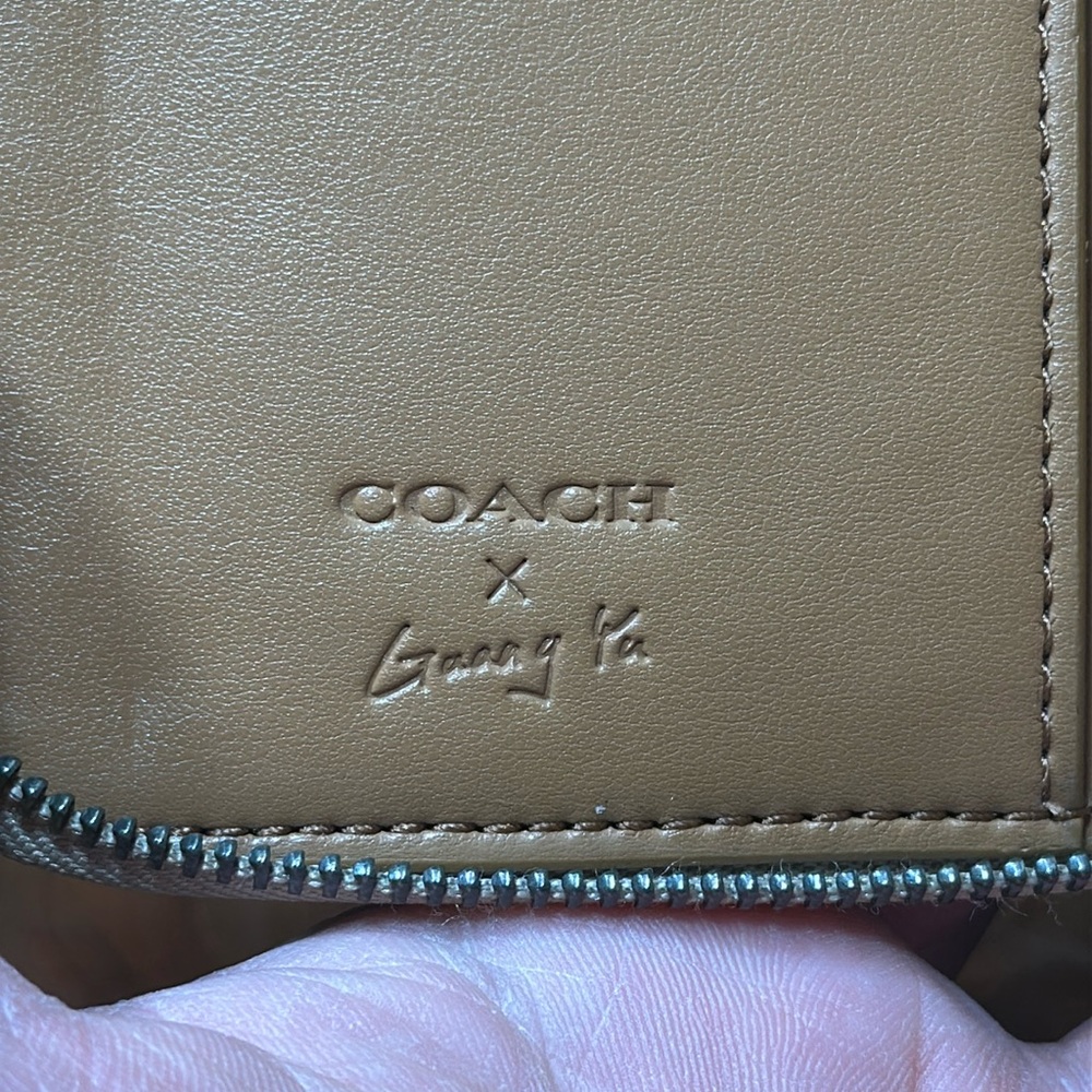 *RARE* NWT COACH Guang Yu Rexy Small Zip Around Wallet - Picture 9 of 16